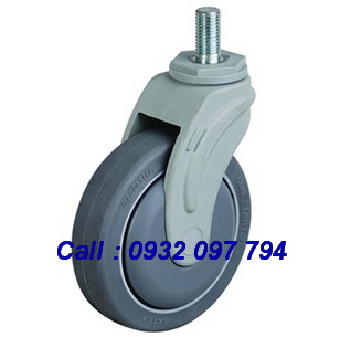 Bánh xe đẩy y tế trục ren càng nhựa STO Colson